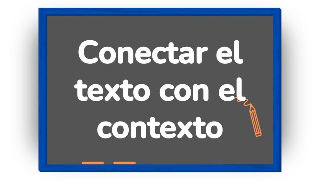 Conectar el texto con el contexto para niños de primaria