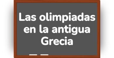 olimpiadas griegas representadas para niños de primaria