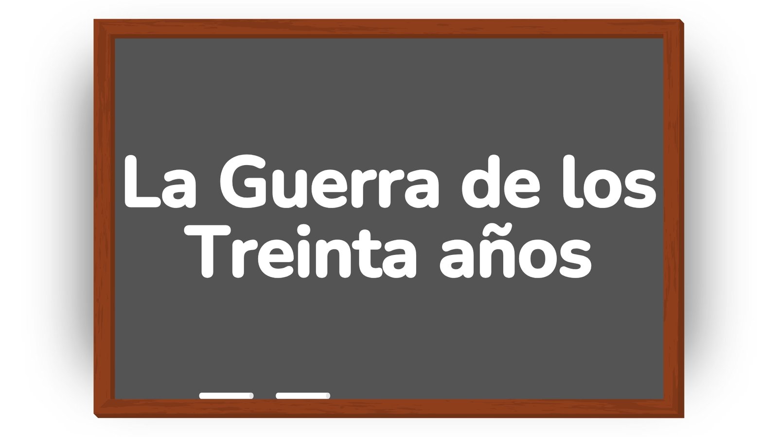 La guerra de los 30 treinta años para niños de primaria