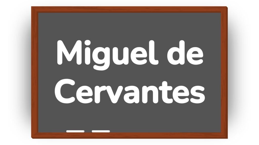 Miguel de Cervantes para niños de primaria