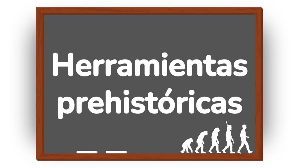 Herramientas prehistóricas para niños de primaria