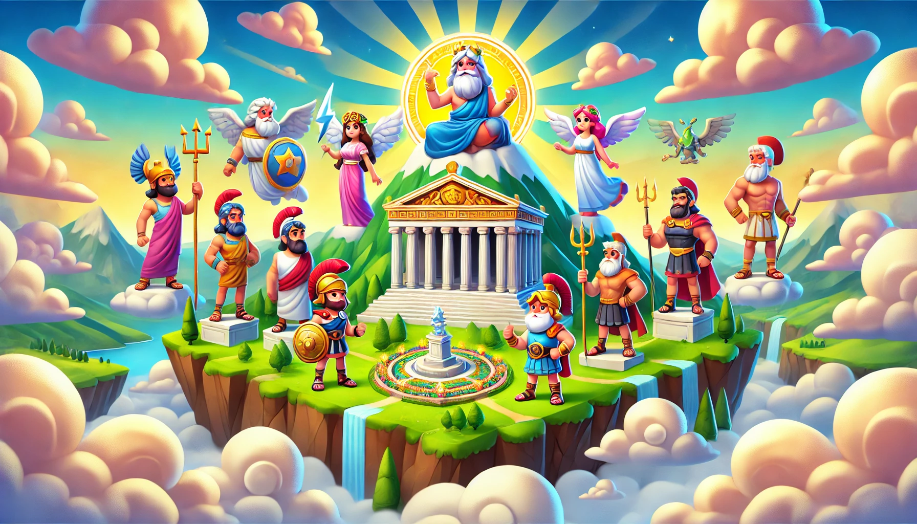 mitología griega para niños de primaria