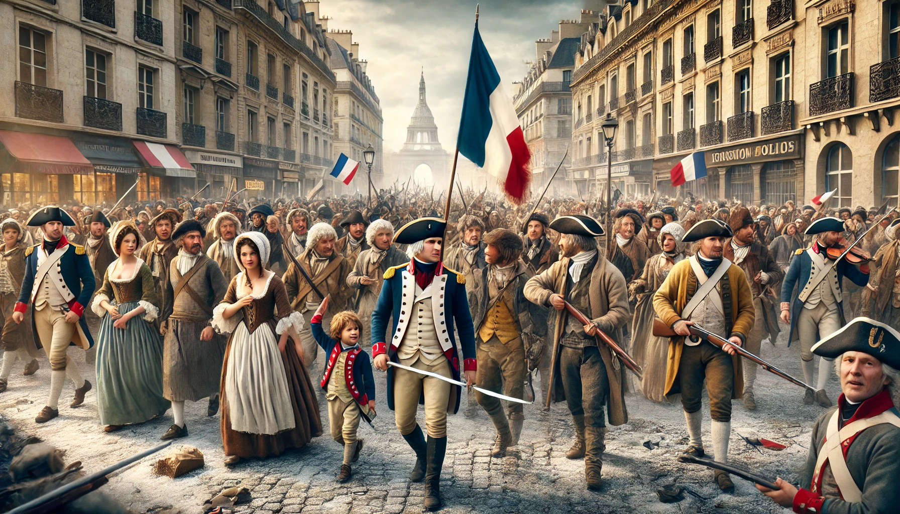 La revolución francesa para niños de primaria