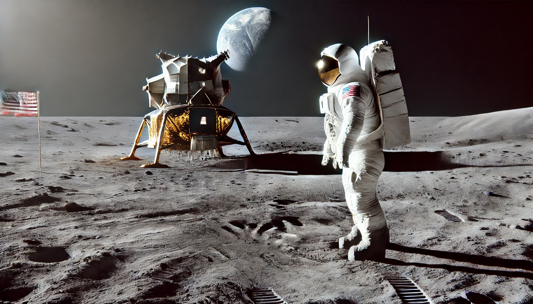 El hombre en la luna durante la guerra fria