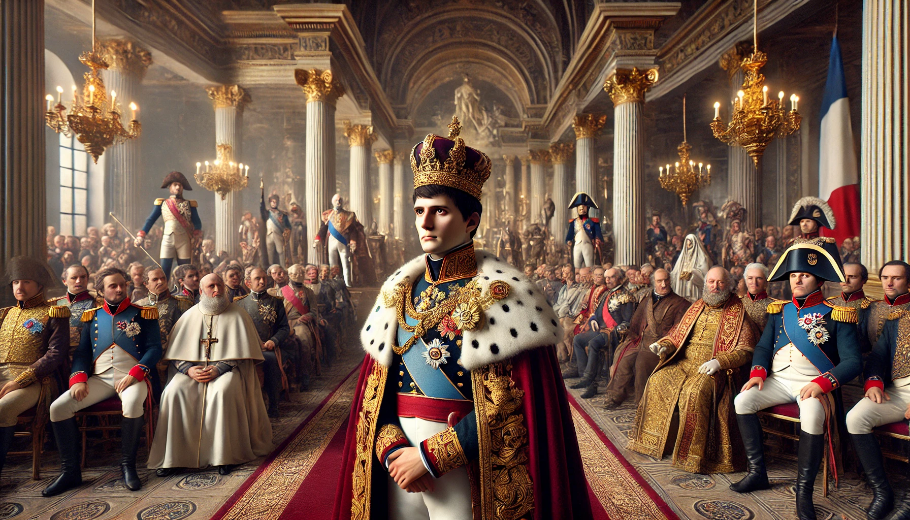 Napoleón como emperador frances