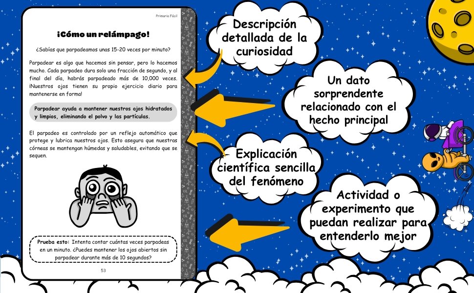 Libros de curiosidades sobre la ciencia para niños de primaria