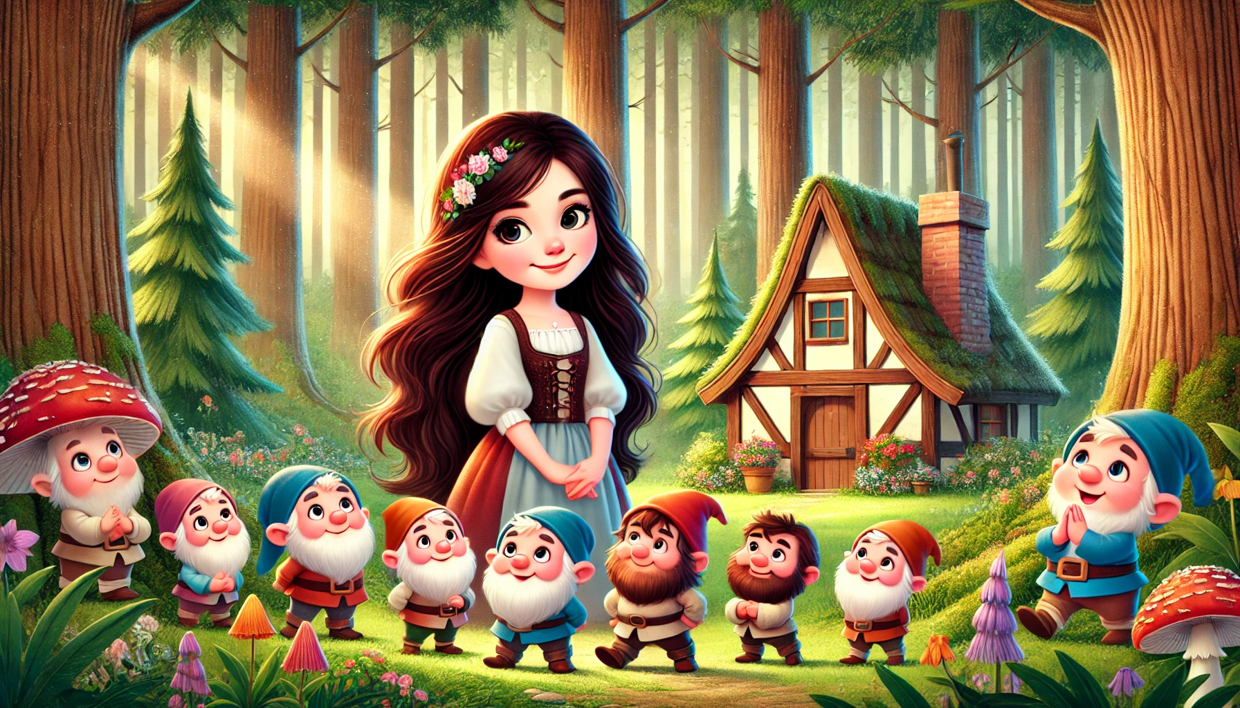 Cuento de Blancanieves y los siete enanitos