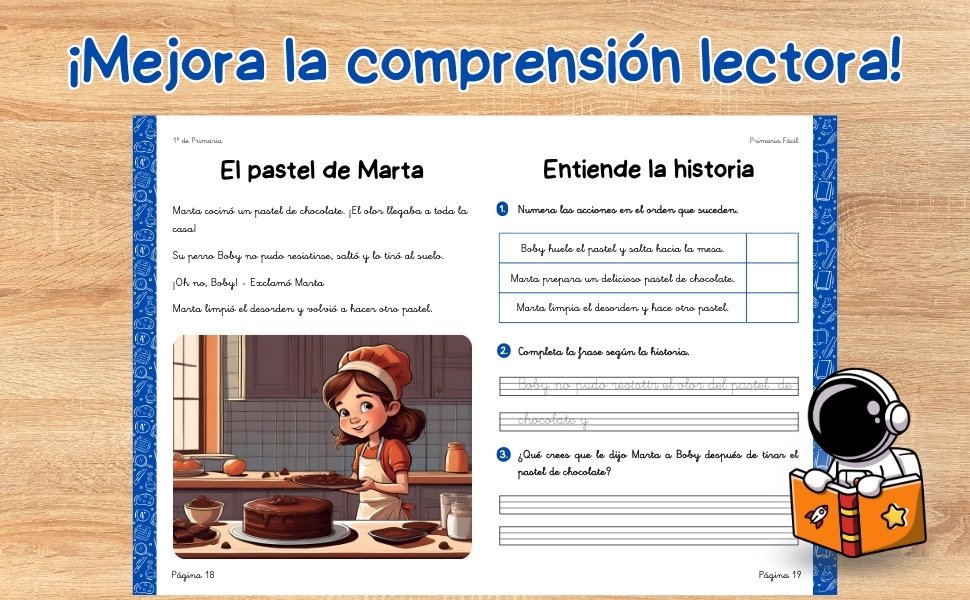 cuadernillo comprensión lectora 1 primaria