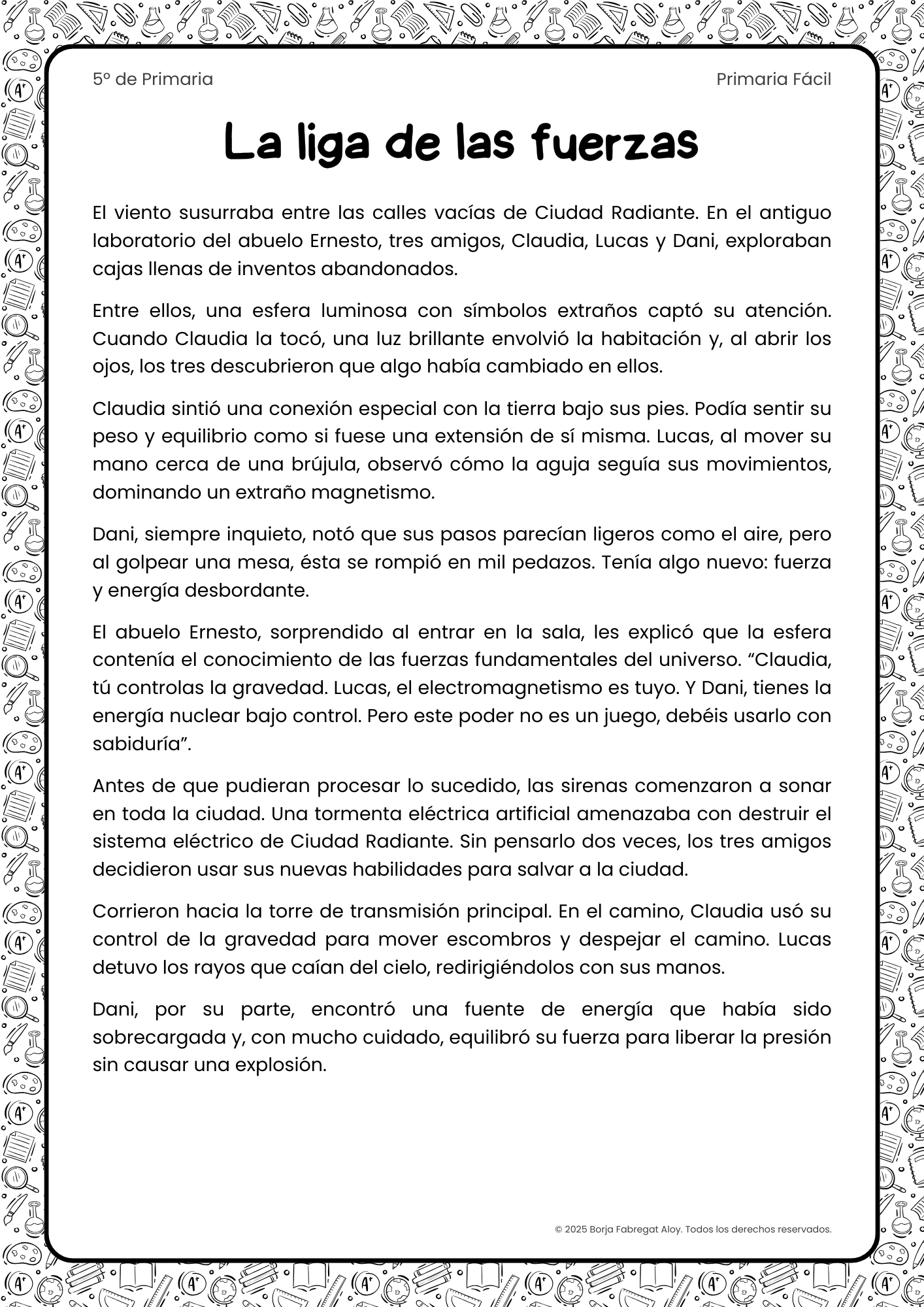 ejercicios comprension lectora 5 primaria