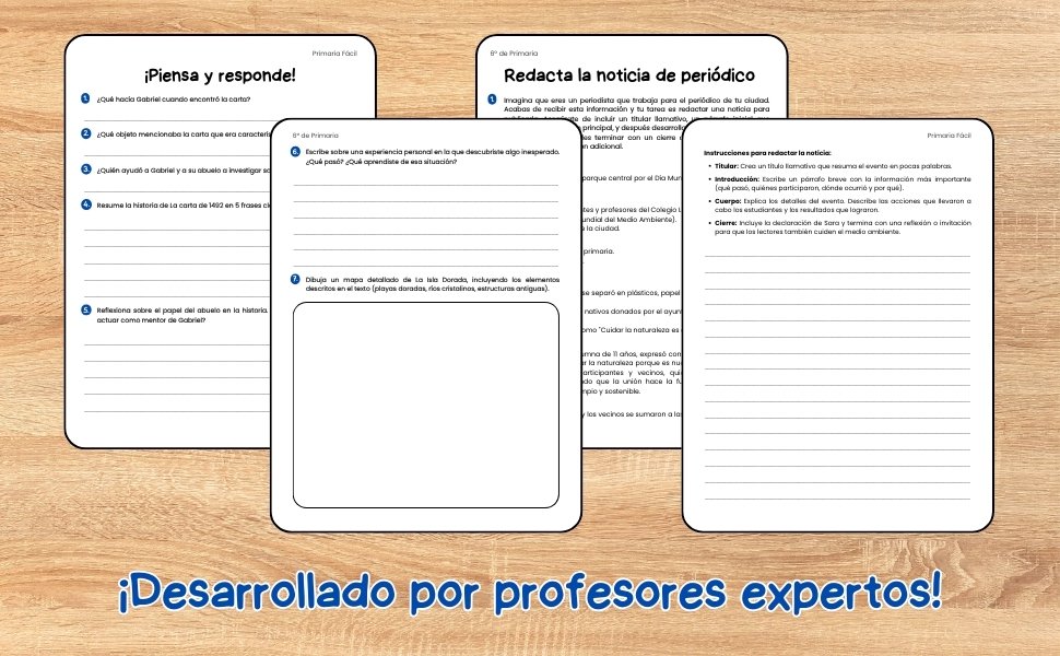cuadernillo comprension lectora 6 primaria
