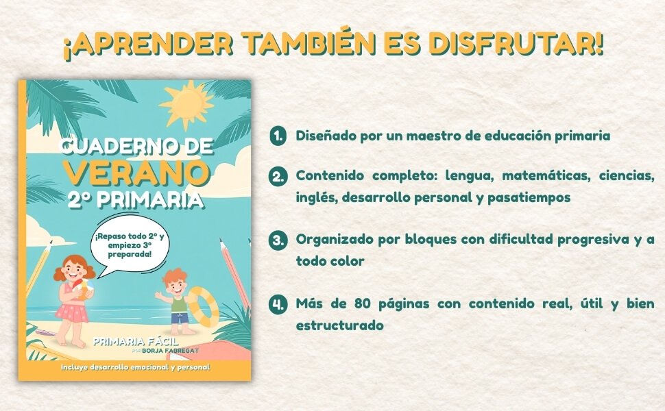 repaso de segundo de primaria

