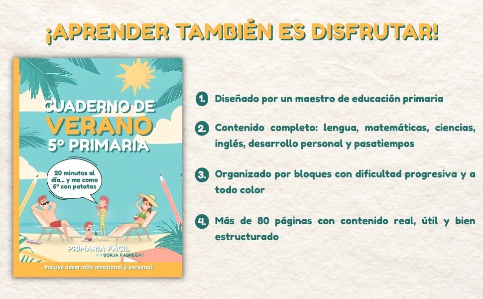 Cuadernillo de Verano 5º de Primaria