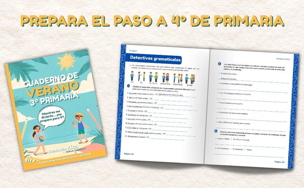 cuaderno de verano 3 primaria
