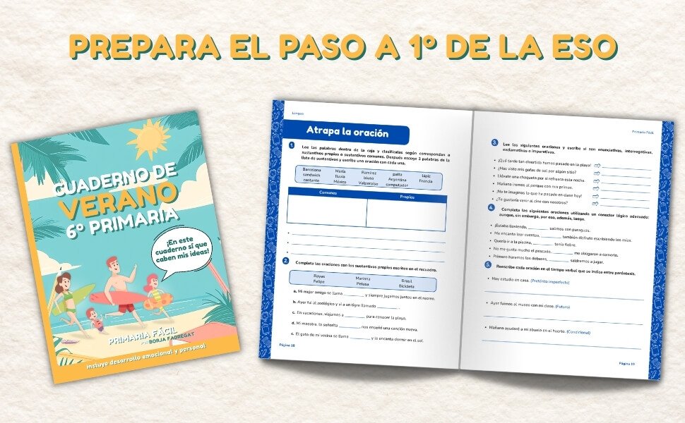 cuaderno verano 6 primaria
