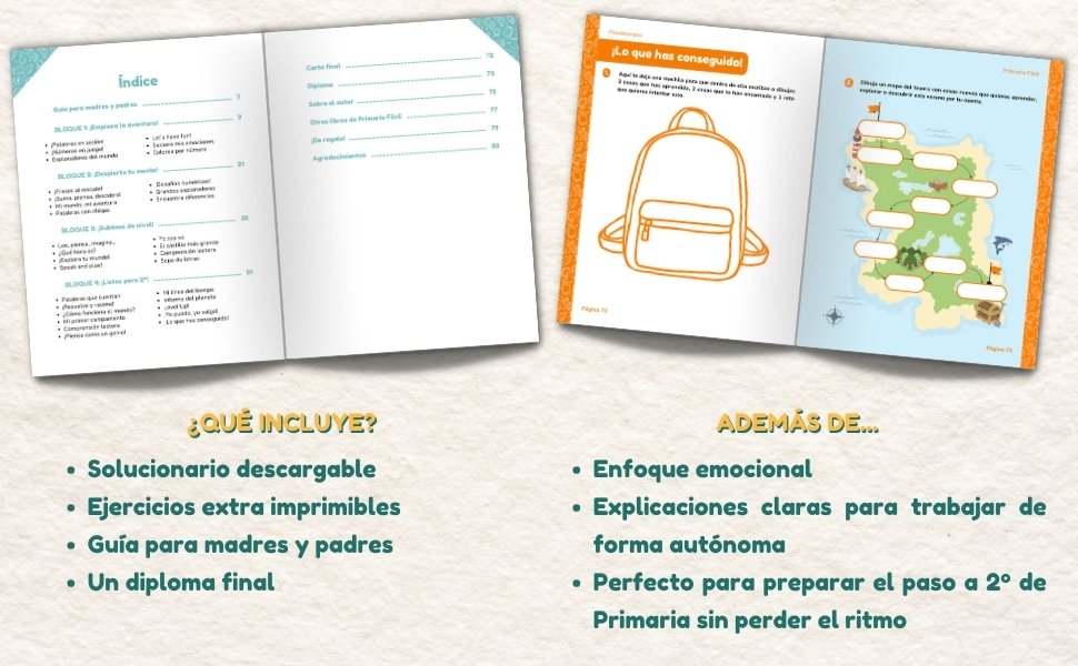 cuadernillo de verano primero de primaria
