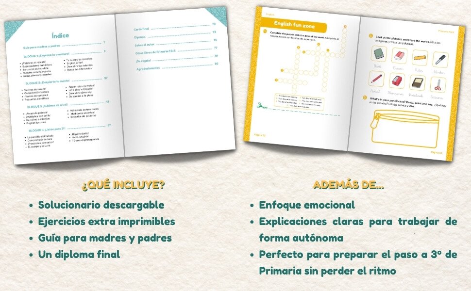 repaso de 2 de primaria
