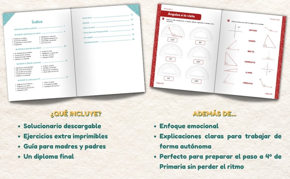 repaso vacaciones 3 primaria

