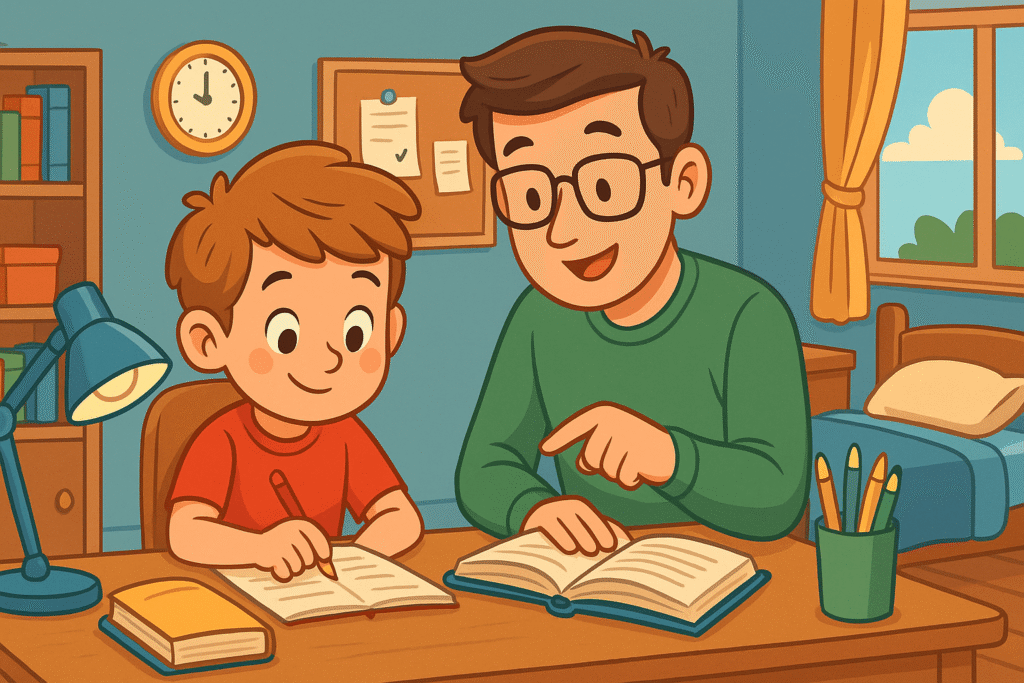 como ayudar a mi hijo a estudiar