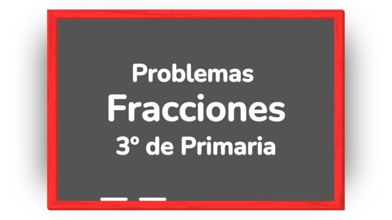 problemas de fracciones 3 primaria