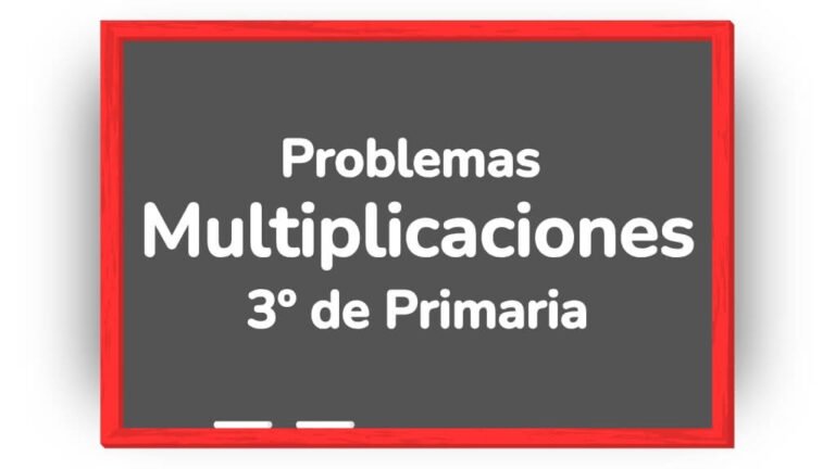 problemas de multiplicaciones 3 primaria