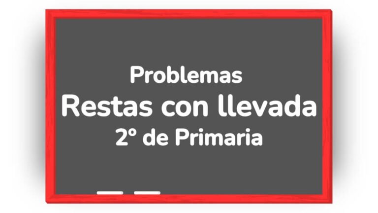 problemas de restas con llevadas 2 primaria