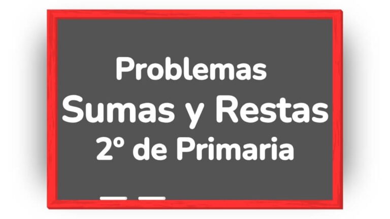 problemas sumas y restas 2 primaria pdf